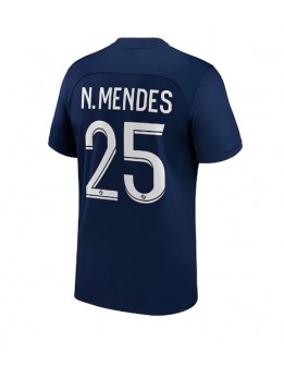 Paris Saint-Germain Nuno Mendes #25 Heimtrikot 2022-23 Kurzarm